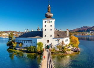 2 napos ausztriai kirándulás – Hellbrunni-kastély, Salzburg, Hallstatt, Ort vízi kastélya